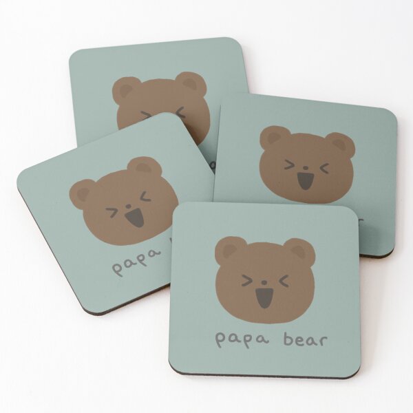 Item preview, Funny Papa Bear with Type designed and sold by caroshiine.