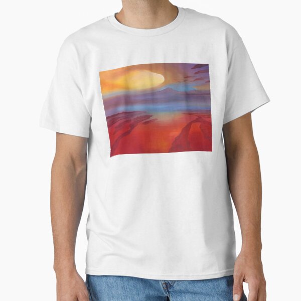 Item preview, Lichtwandel - a scenery with many colors designed and sold by ARTPAINTINGS-online.