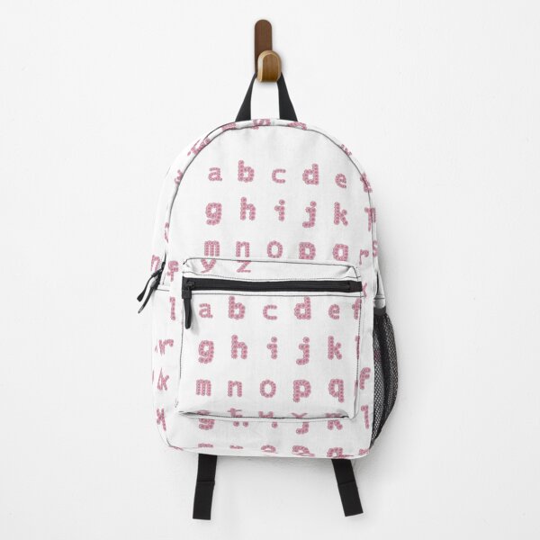 Item preview, Pink Flower Letters Alphabet Sticker Pack designed and sold by ellenhenry.