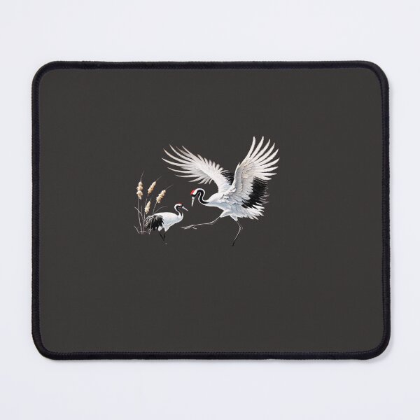 Item preview, Courtship Dance of Red Crowned Cranes designed and sold by LaPaz361.