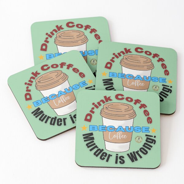 Item preview,  Coffee Addicts Caffeine Fix Because...Fun, Novelty elderly gift For Coffee Lovers designed and sold by Old Age Ain't For Sissies!.