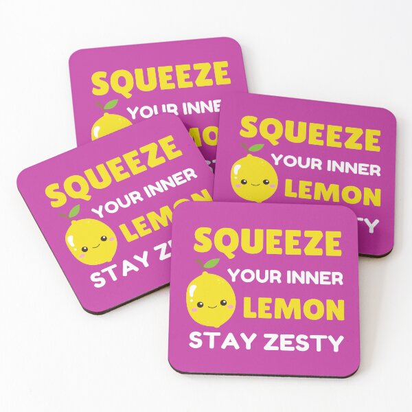 Item preview, Squeeze Your Inner Lemon Stay Zesty designed and sold by StudioTina.