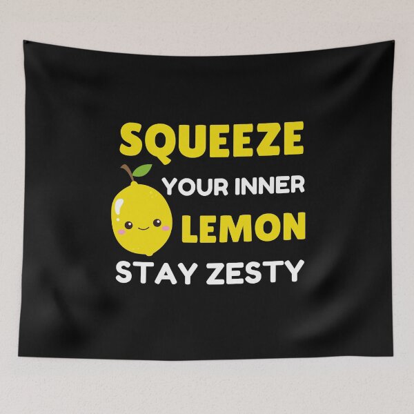 Item preview, Squeeze Your Inner Lemon Stay Zesty designed and sold by StudioTina.