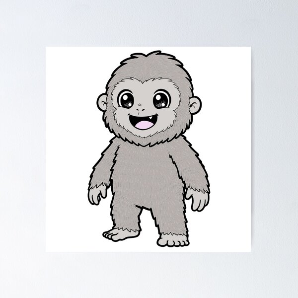 Artikel-Vorschau von Chibi-Bigfoot, designt und verkauft von Eurotrish.