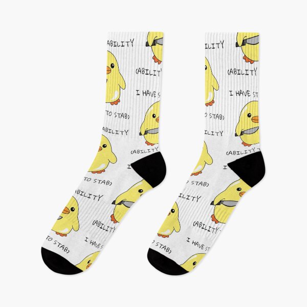 Item preview, I Have Stability Ability To Stab Duck Meme designed and sold by AniArtPL.