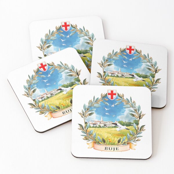 Item preview, The City Buje - Croatia 001 designed and sold by MC Art Studio.