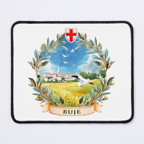 Item preview, The City Buje - Croatia 001 designed and sold by MC Art Studio.