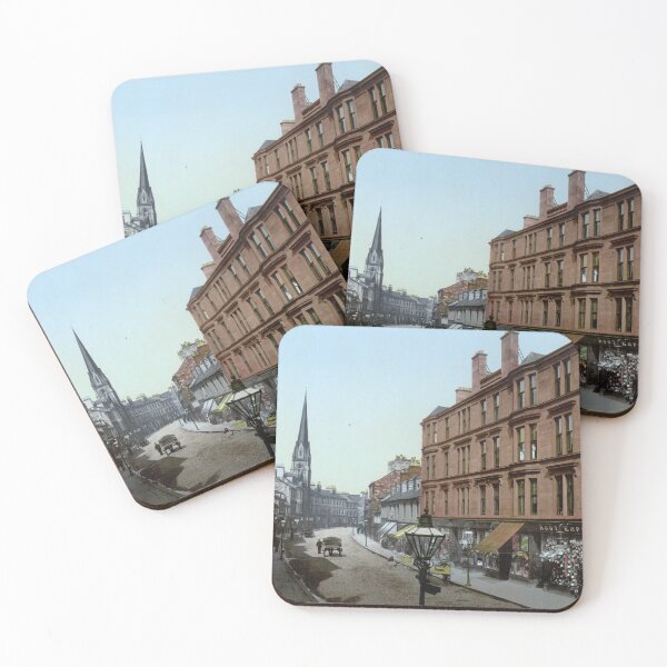 Item preview, Street in Dumbarton designed and sold by 19th Century in Color.