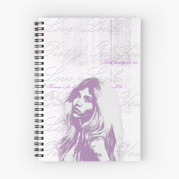 Item preview, Nessa Barrett Love Looks Pretty poster  designed and sold by lissaingham.