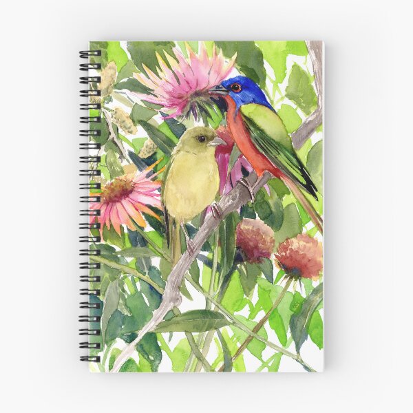 Item preview, Painted Bunting Birds in the Wild designed and sold by surenart.
