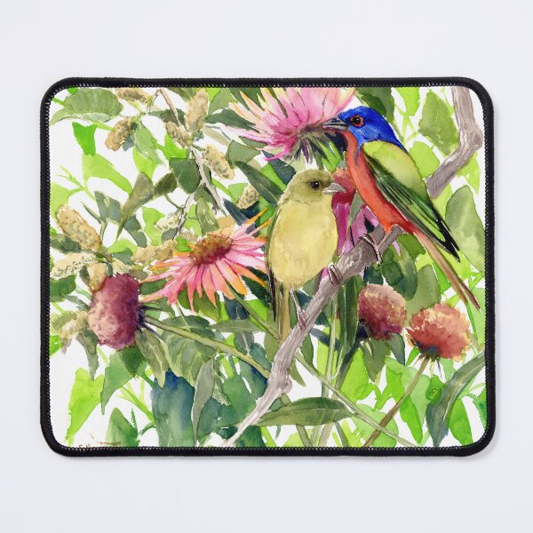Item preview, Painted Bunting Birds in the Wild designed and sold by surenart.