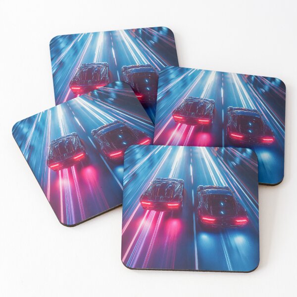 Item preview, Neon Color City Street Race designed and sold by AdamesArtStudio.