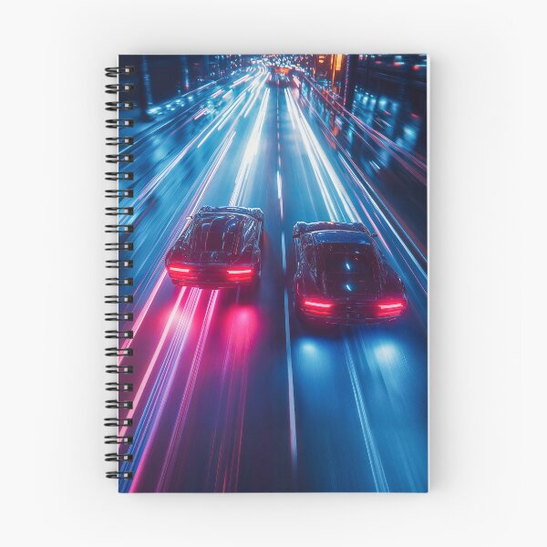 Item preview, Neon Color City Street Race designed and sold by AdamesArtStudio.