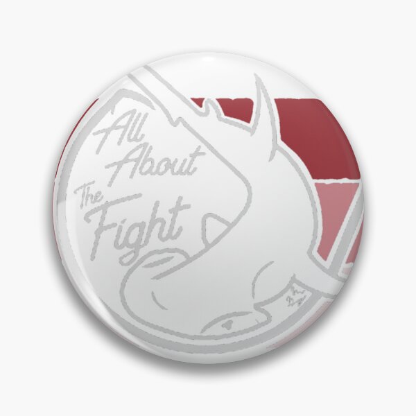Item preview, All About The Fight in shades of rusty red designed and sold by ShipwreckedArt.