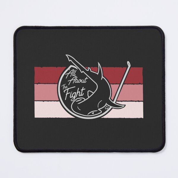 Item preview, All About The Fight in shades of rusty red designed and sold by ShipwreckedArt.