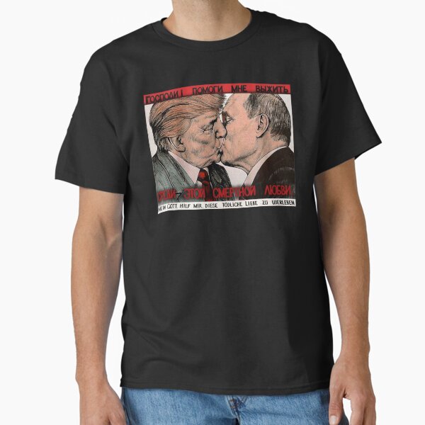 Artikel-Vorschau von Bruderkuss Trump und Putin, designt und verkauft von ValentinaHramov.