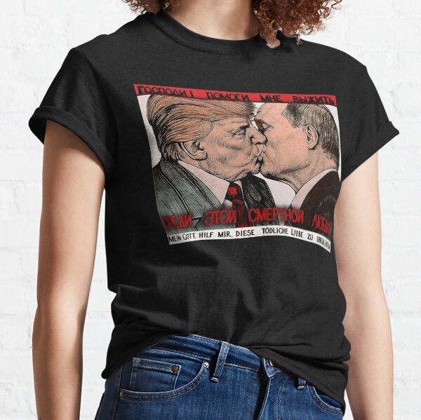 Artikel-Vorschau von Bruderkuss Trump und Putin, designt und verkauft von ValentinaHramov.