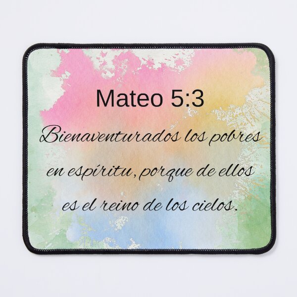 Item preview, Mateo 5:3 designed and sold by MRTUMujeruncion.