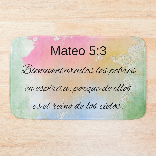 Item preview, Mateo 5:3 designed and sold by MRTUMujeruncion.