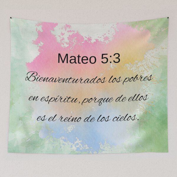 Item preview, Mateo 5:3 designed and sold by MRTUMujeruncion.