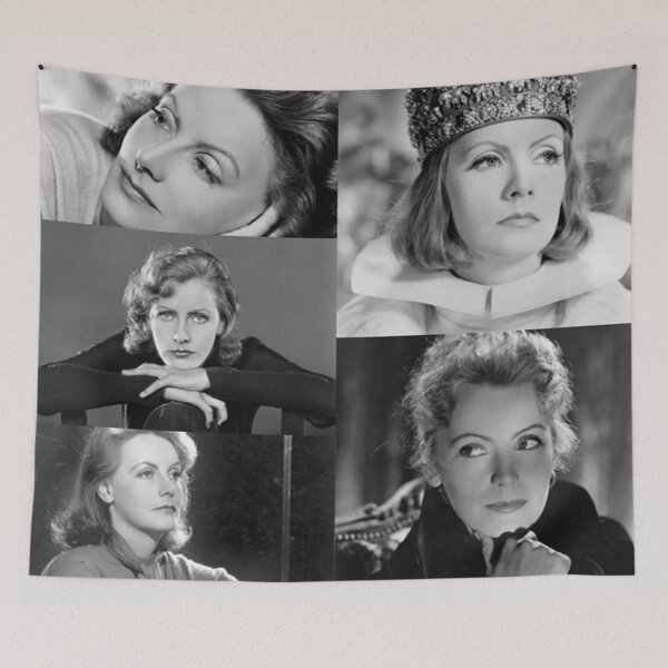 Item preview,  Greta Garbo Collage designed and sold by TribeMystic.