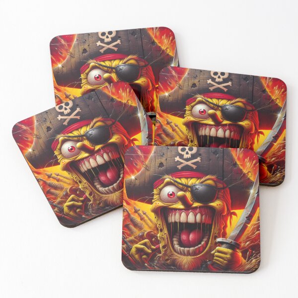Item preview, Fierce Pirate Sponge - Graffiti Art designed and sold by aminz4.