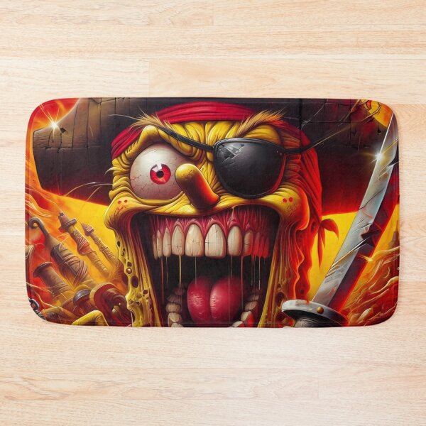 Item preview, Fierce Pirate Sponge - Graffiti Art designed and sold by aminz4.