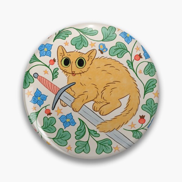 Item preview, Medieval Cat designed and sold by hellocloudy.