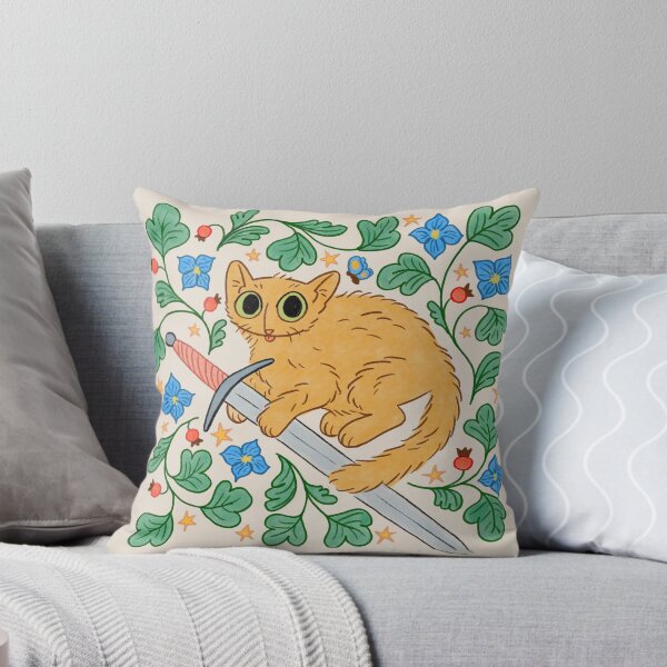 Item preview, Medieval Cat designed and sold by hellocloudy.