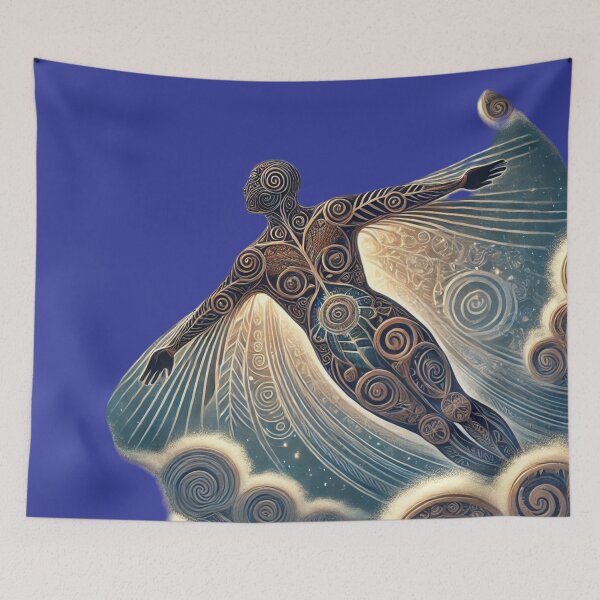 Item preview, Māori Spirit Kite in Flight designed and sold by Wiredart.