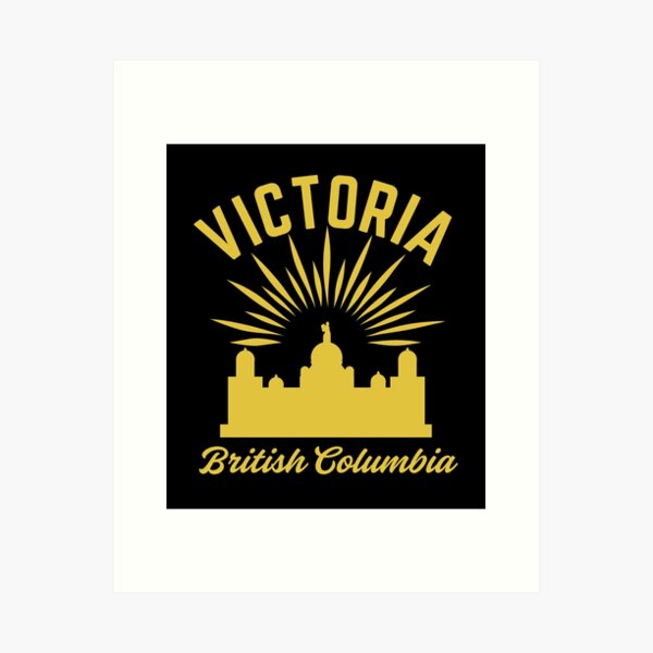 Item preview, Vintage-Style Victoria British Columbia Canada - Gold designed and sold by WesternLocales.
