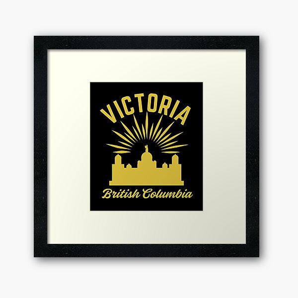 Item preview, Vintage-Style Victoria British Columbia Canada - Gold designed and sold by WesternLocales.