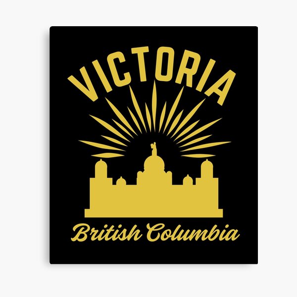 Item preview, Vintage-Style Victoria British Columbia Canada - Gold designed and sold by WesternLocales.
