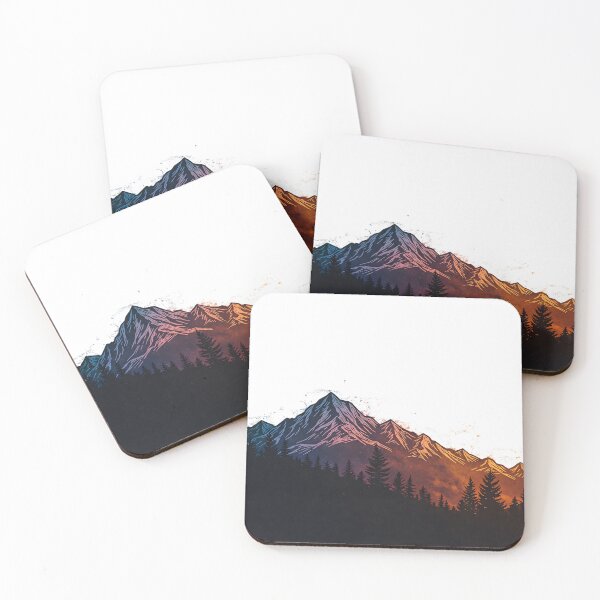 Item preview, Bold Mountain Silhouettes Design designed and sold by saeedsho.