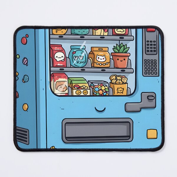 Item preview, Kawaii Treats Vending Machine: Whimsical Illustration designed and sold by Brendan Arthur Ring.