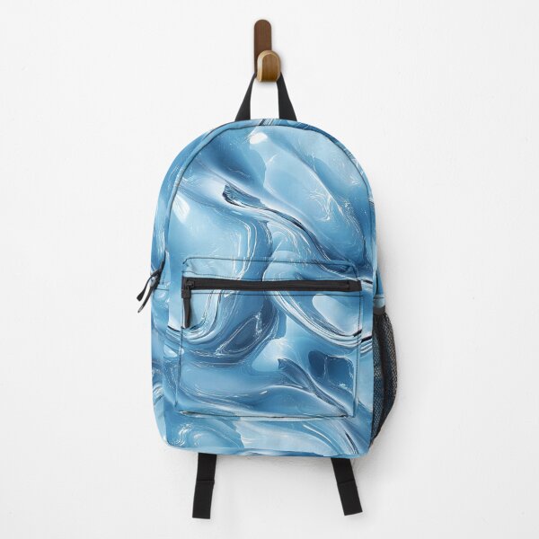 Item preview, Liquid Blue Abstract Marble Texture designed and sold by InkInduldge.