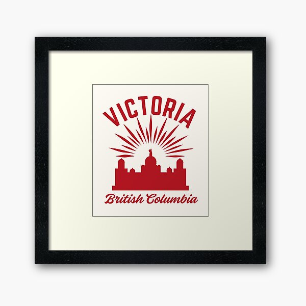 Item preview, Vintage-Style Victoria British Columbia Canada - Red designed and sold by WesternLocales.
