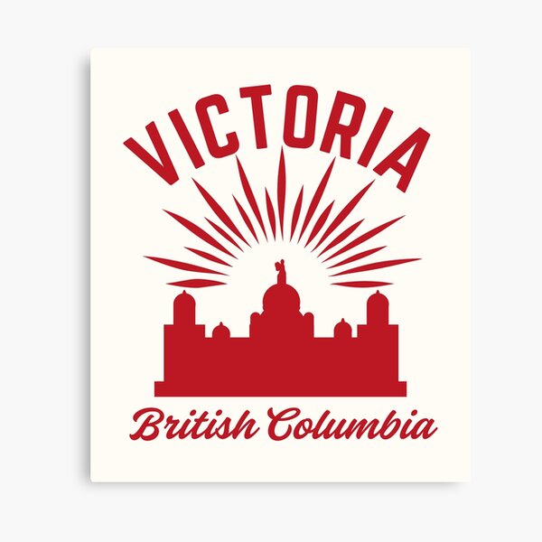 Item preview, Vintage-Style Victoria British Columbia Canada - Red designed and sold by WesternLocales.