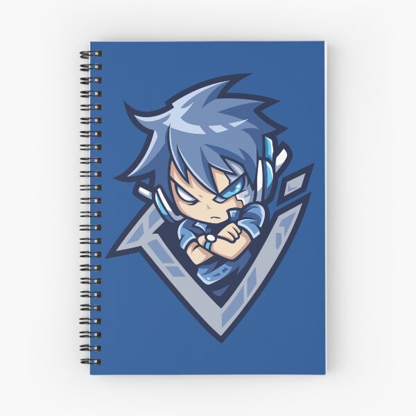 Item preview, Blue hair boy with audifones designed and sold by MerlinWear.