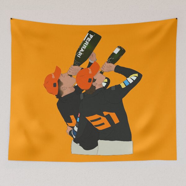 Item preview, Lando and Oscar Constructors Champs designed and sold by RaceTrim.