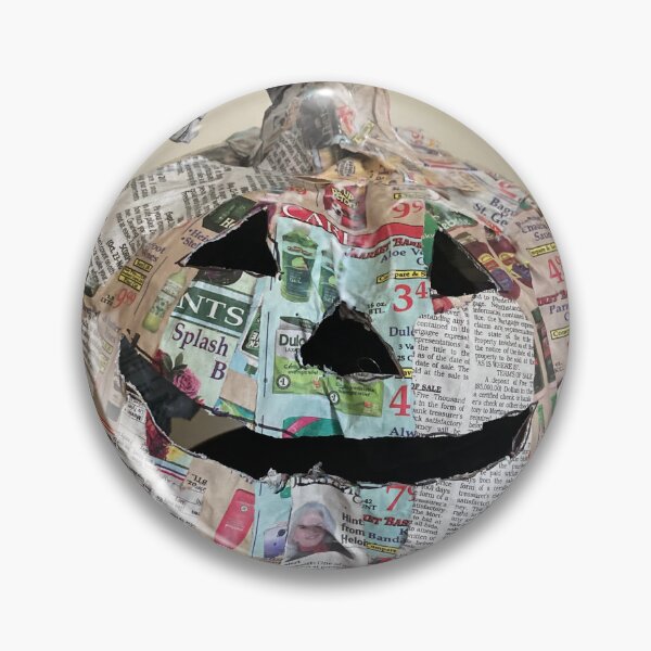 Item preview, Paper mache pumpkin  designed and sold by Lauracolleen3.