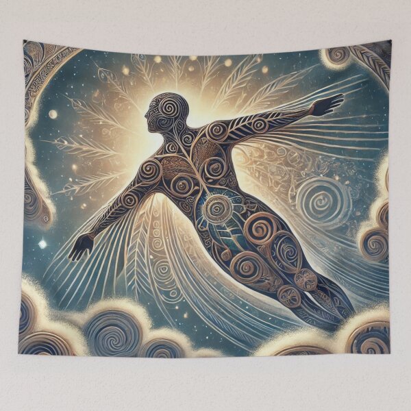 Item preview, Māori Spirit Kite in Flight designed and sold by Wiredart.