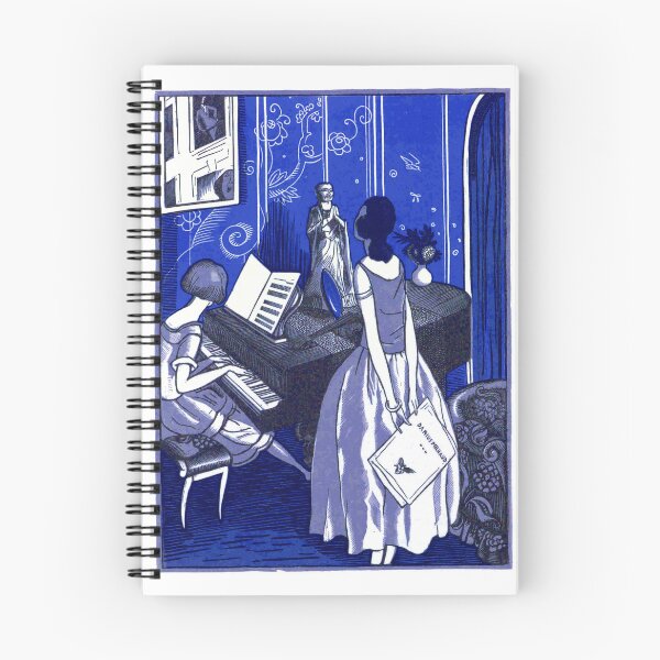 Item preview, Pianist & Singer 1920s Fashionable Women Today, Fernand Siméon designed and sold by RocketshipRetro.