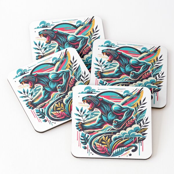 Item preview, Wild Panther Abstract Power designed and sold by JonelleTshirts.