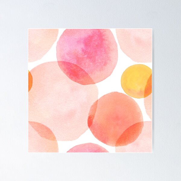 Item preview, Watercolor Circles designed and sold by WendyVon.