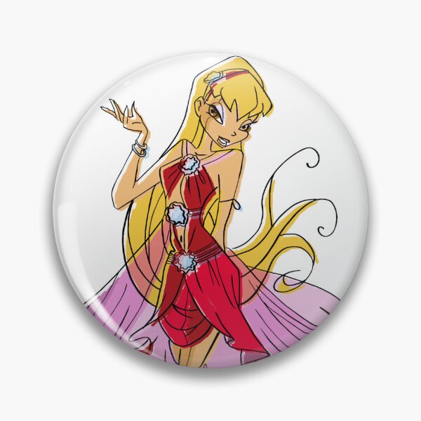 Item preview, Winx Club Stella Drawing Sticker designed and sold by piacore.
