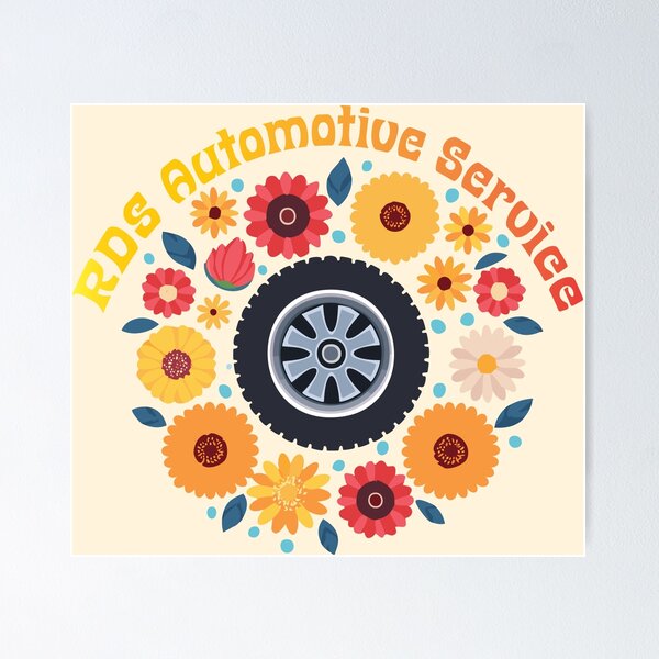 Item preview, RDS Ladies Retro with Flowers designed and sold by rdsautoinc.