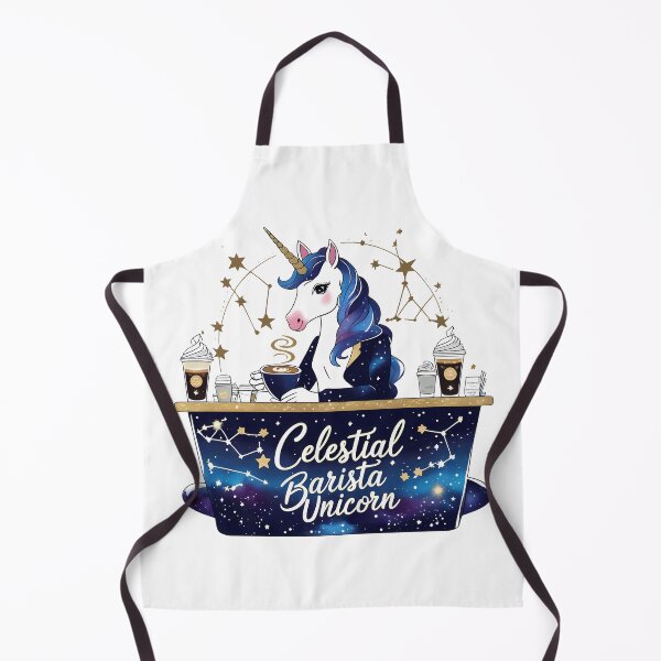 Item preview, Celestial Barista Unicorn: Starry Brew Edition designed and sold by zoughlal.