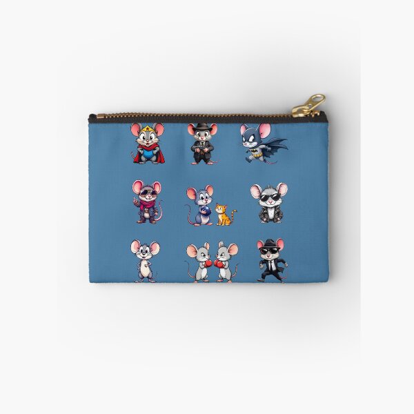 Item preview, Sneaky Mouse Sticker Set 6 - Heroic Mouse Squad designed and sold by SteadyRolling.