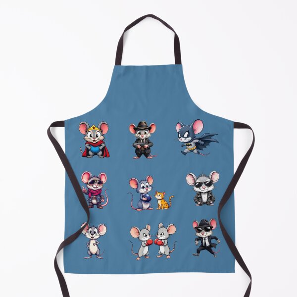 Item preview, Sneaky Mouse Sticker Set 6 - Heroic Mouse Squad designed and sold by SteadyRolling.